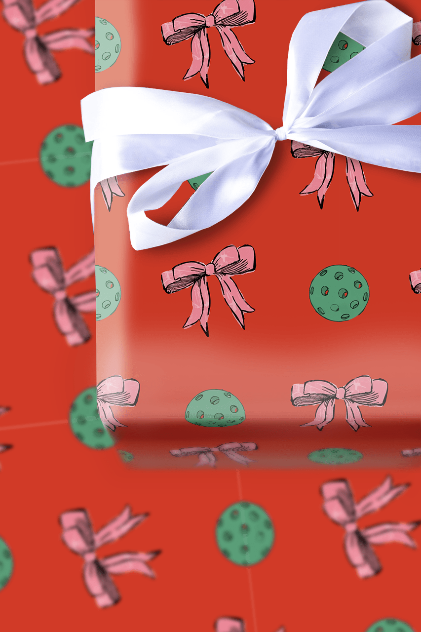 Bows and Pickle - Wrapping Paper - Aspen & Arlo