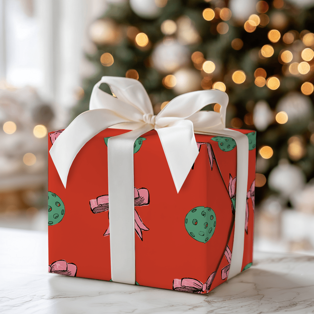 Bows and Pickle - Wrapping Paper - Aspen & Arlo