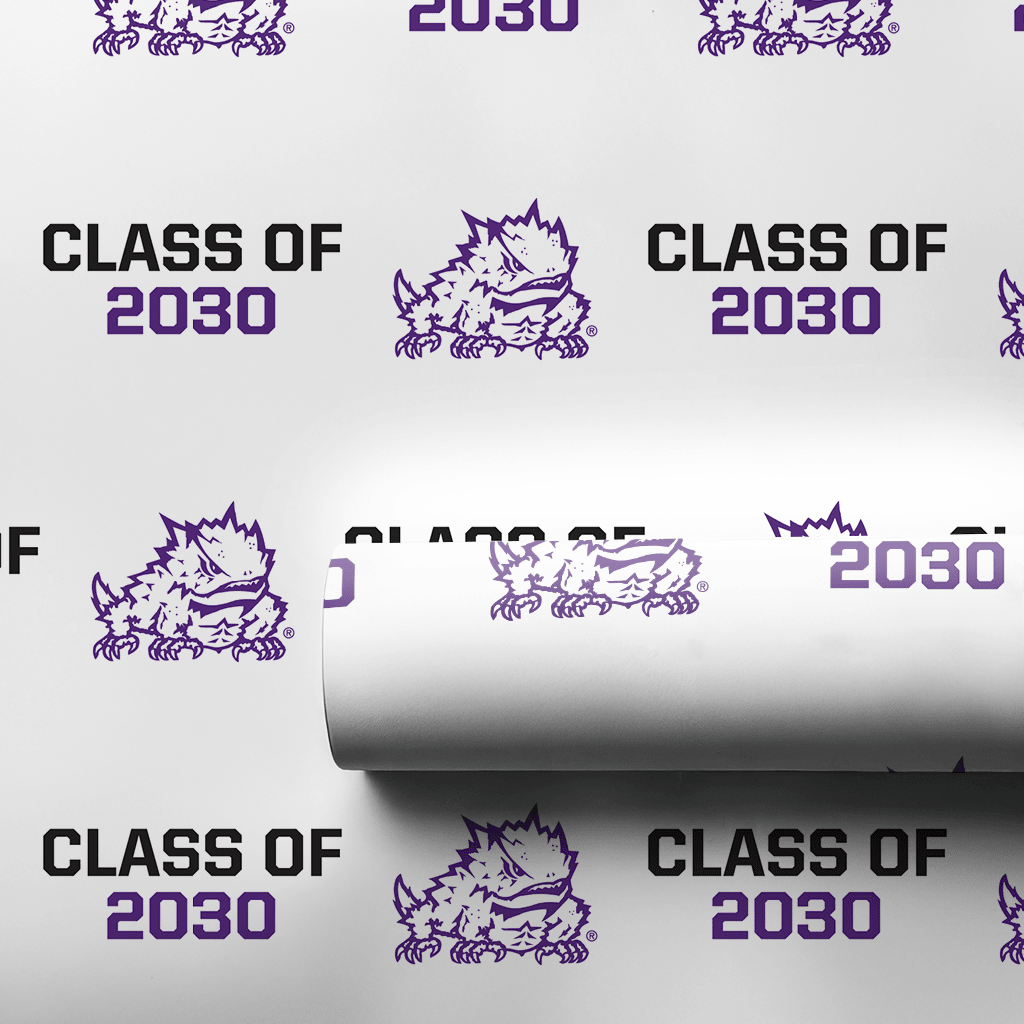 TCU Class of 2030 - Wrapping Paper - Aspen & Arlo