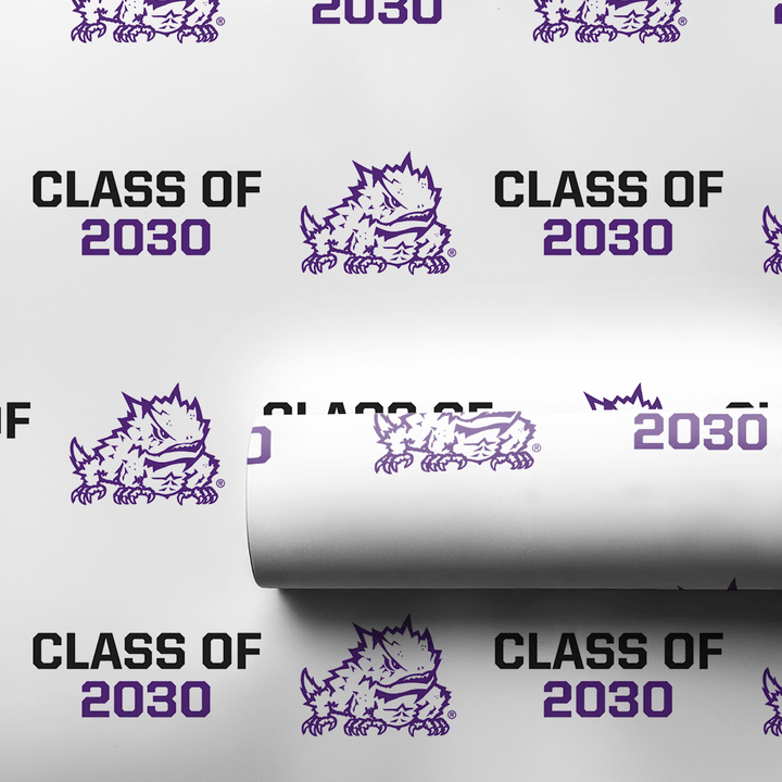 TCU Class of 2030 - Wrapping Paper - Aspen & Arlo