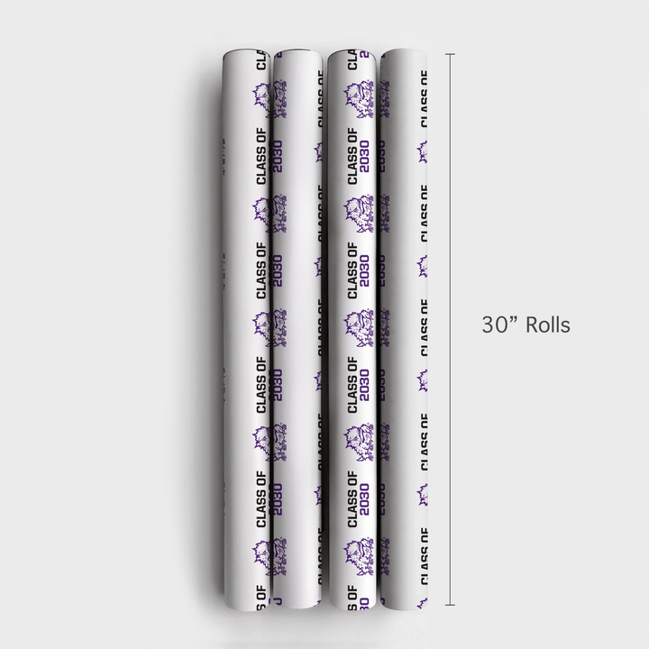 TCU Class of 2030 - Wrapping Paper - Aspen & Arlo