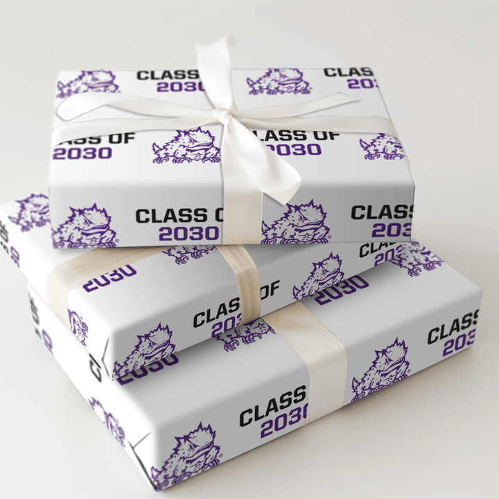 TCU Class of 2030 - Wrapping Paper - Aspen & Arlo