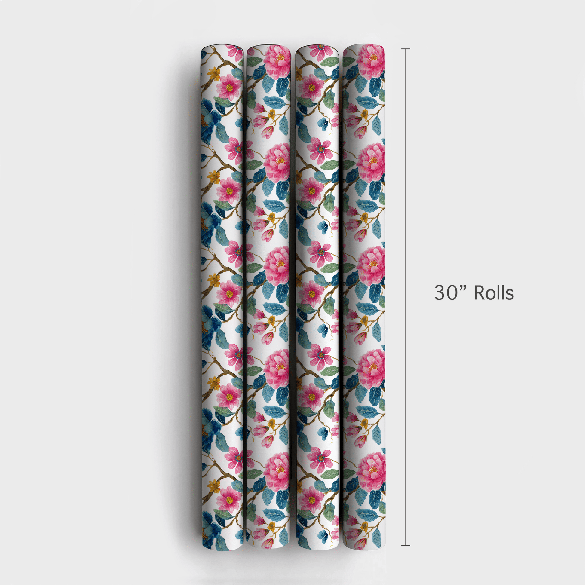 Tea With Bloom - Wrapping Paper - Aspen & Arlo