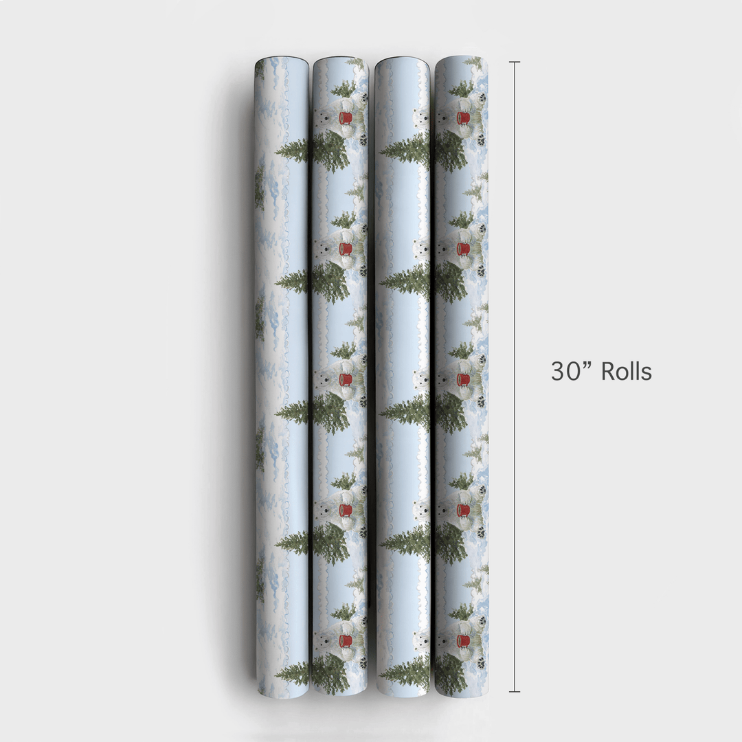Polar Bear Lodge - Wrapping Paper - Aspen & Arlo