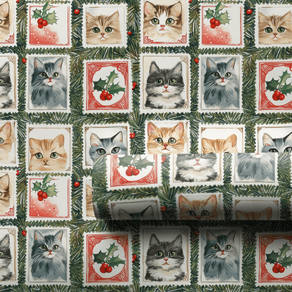 Feline Corner - Wrapping Paper - Aspen & Arlo