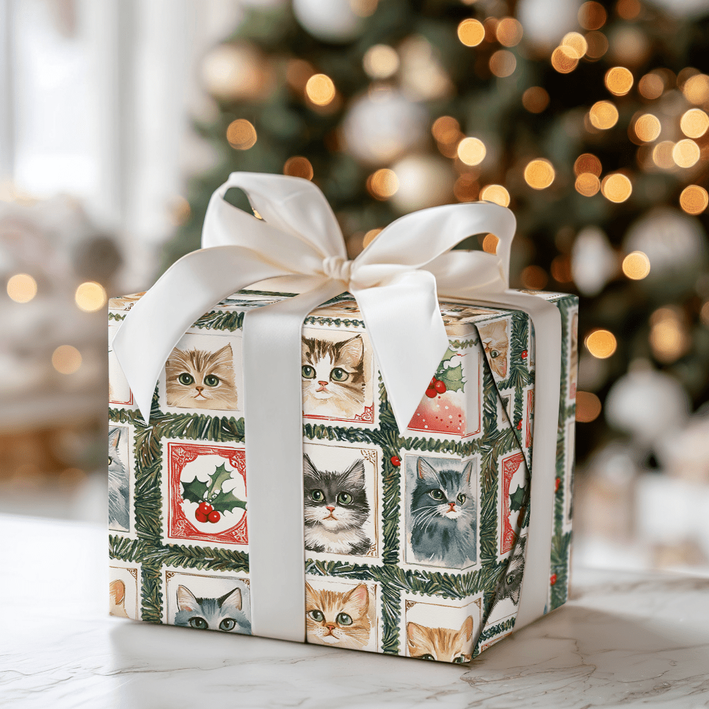 Feline Corner - Wrapping Paper - Aspen & Arlo