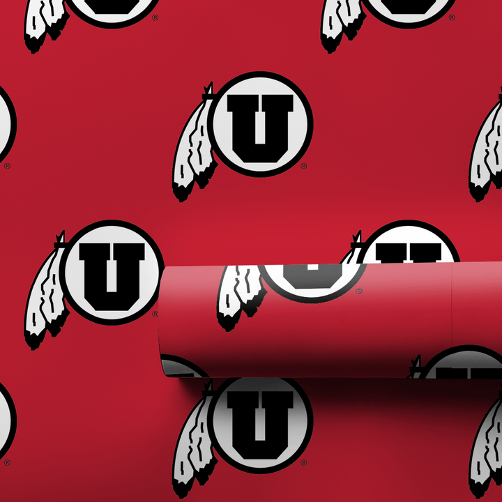 U with Feather Crest - Wrapping Paper - Aspen & Arlo