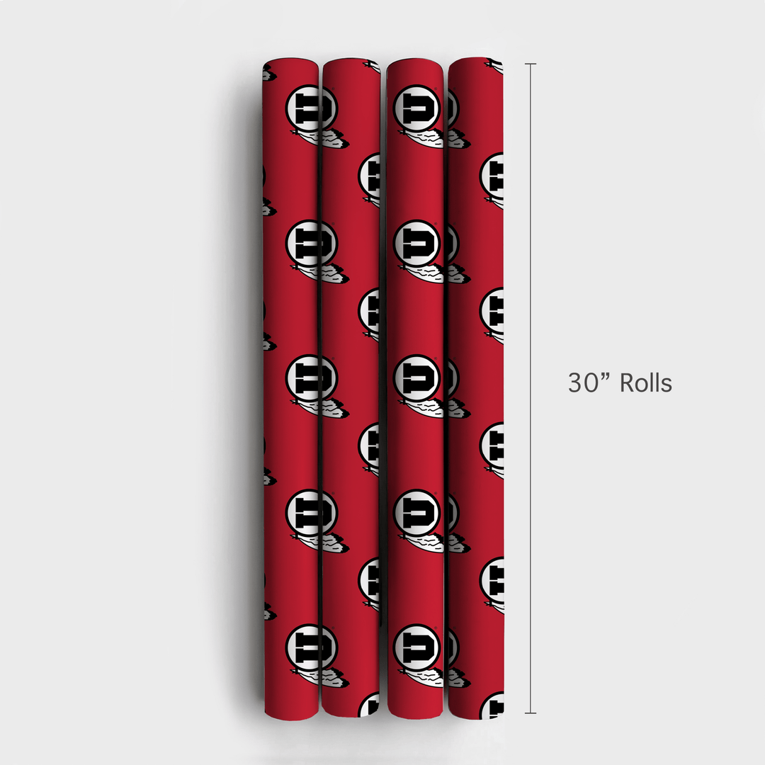 U with Feather Crest - Wrapping Paper - Aspen & Arlo