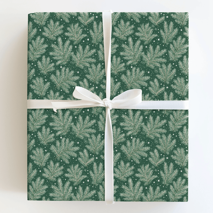 Frosted Fern - Wrapping Paper - Aspen & Arlo
