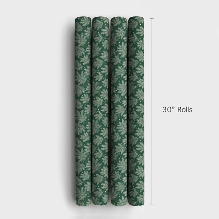 Frosted Fern - Wrapping Paper - Aspen & Arlo