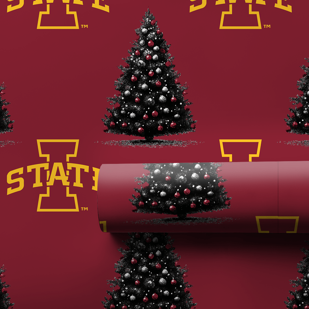 I - State Evergreen - Wrapping Paper - Aspen & Arlo