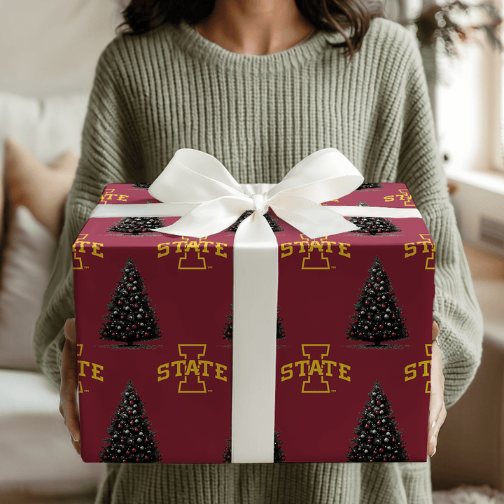 I - State Evergreen - Wrapping Paper - Aspen & Arlo