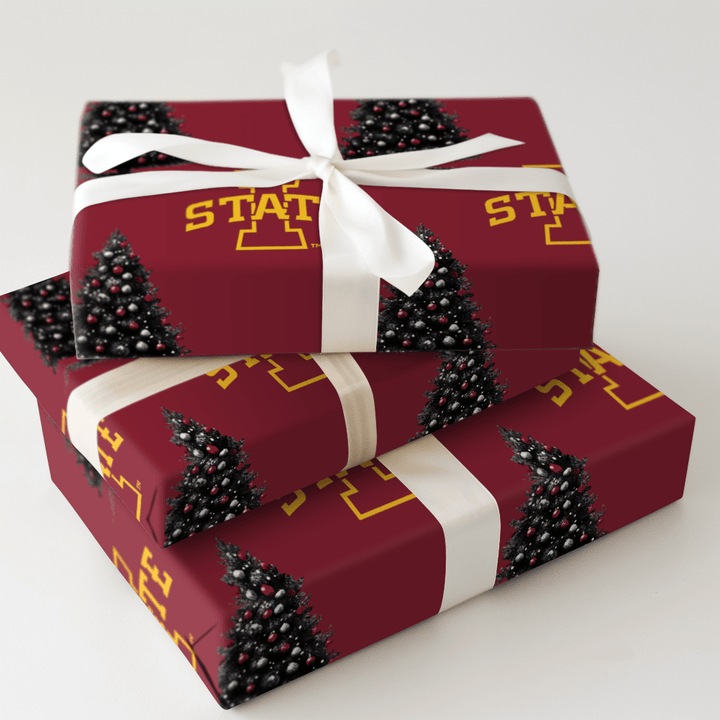 I - State Evergreen - Wrapping Paper - Aspen & Arlo