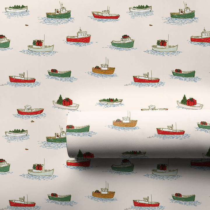 Festive Fishing Boat