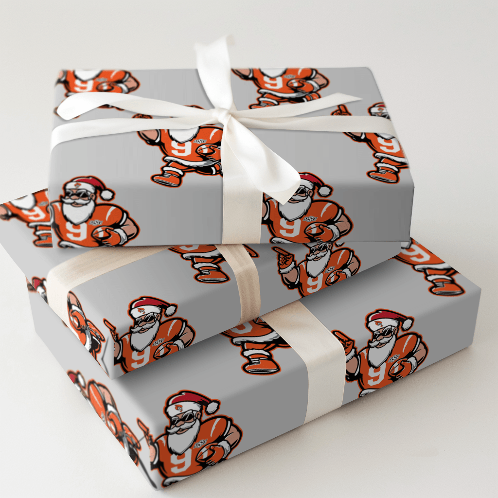 Kringle in the Cowboy Huddle - Wrapping Paper - Aspen & Arlo