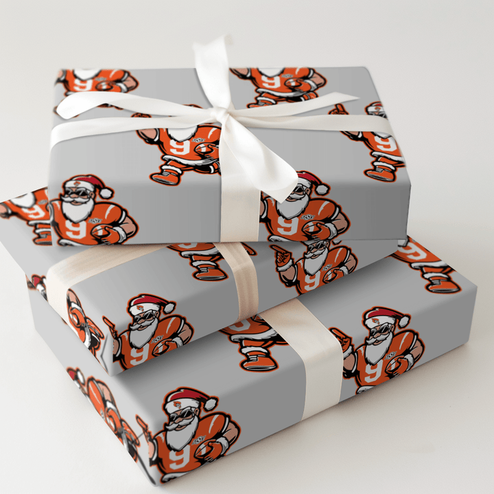 Kringle in the Cowboy Huddle - Wrapping Paper - Aspen & Arlo