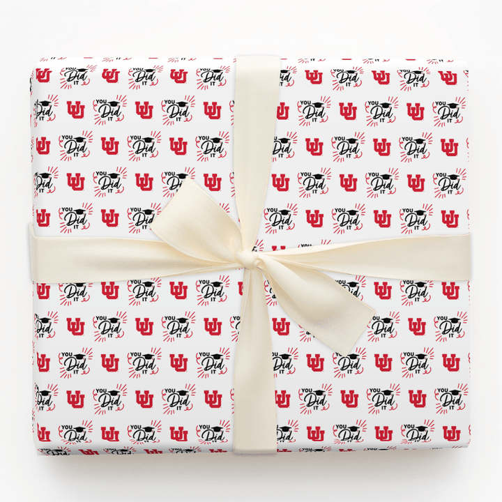 You Did It Utah - Wrapping Paper - Aspen & Arlo