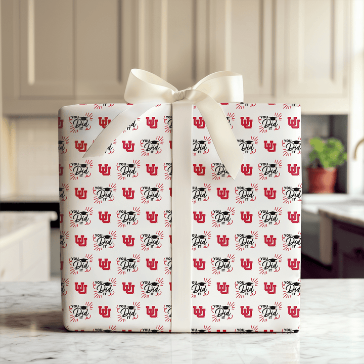 You Did It Utah - Wrapping Paper - Aspen & Arlo