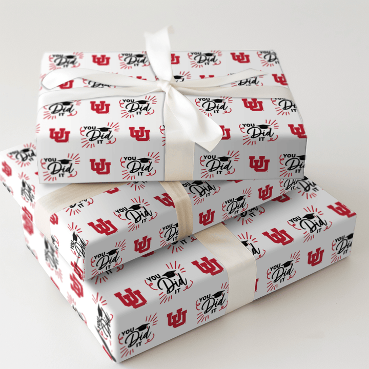 You Did It Utah - Wrapping Paper - Aspen & Arlo