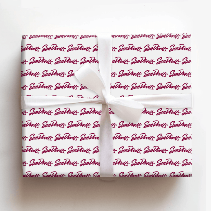 Sun Devil Script - Wrapping Paper - Aspen & Arlo
