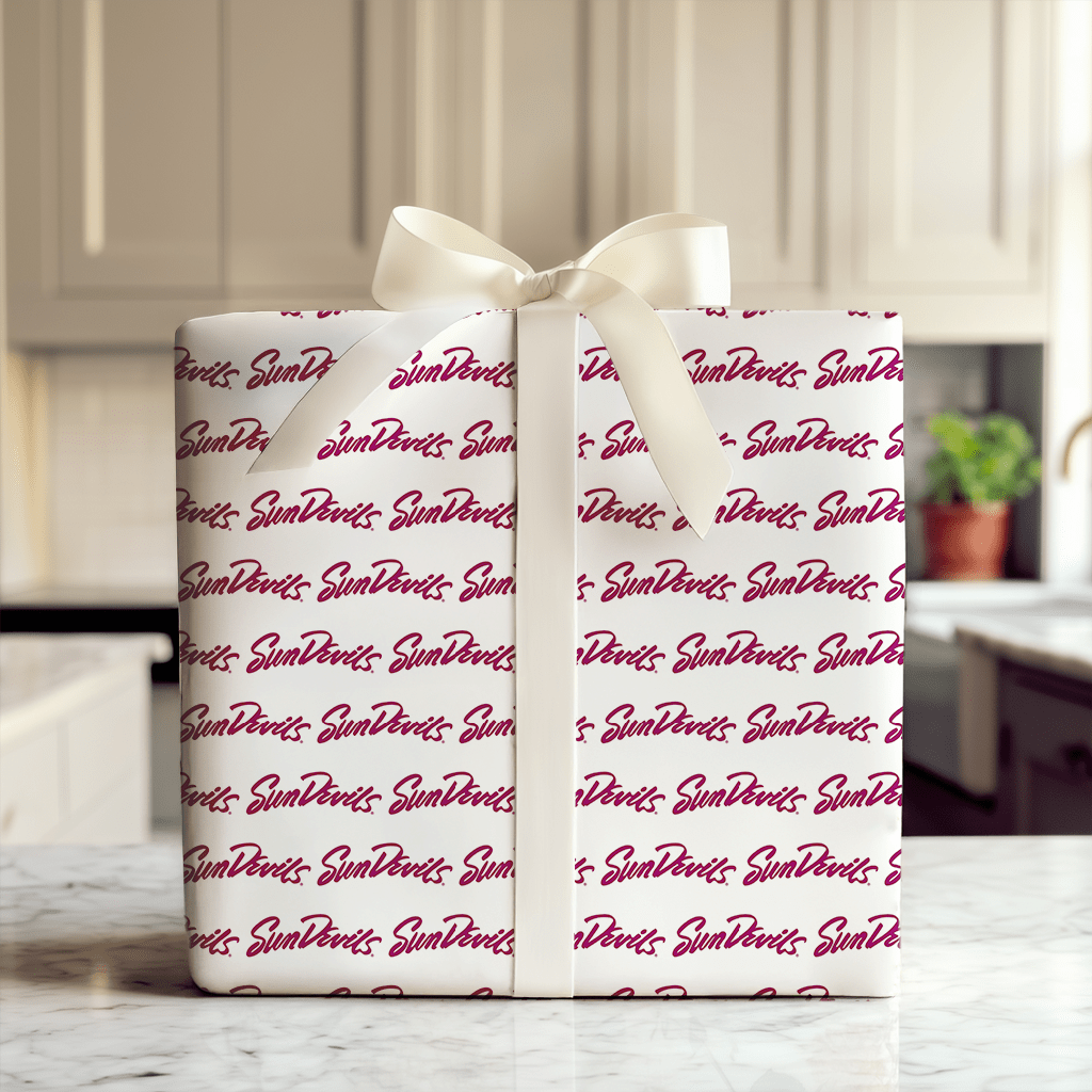 Sun Devil Script - Wrapping Paper - Aspen & Arlo