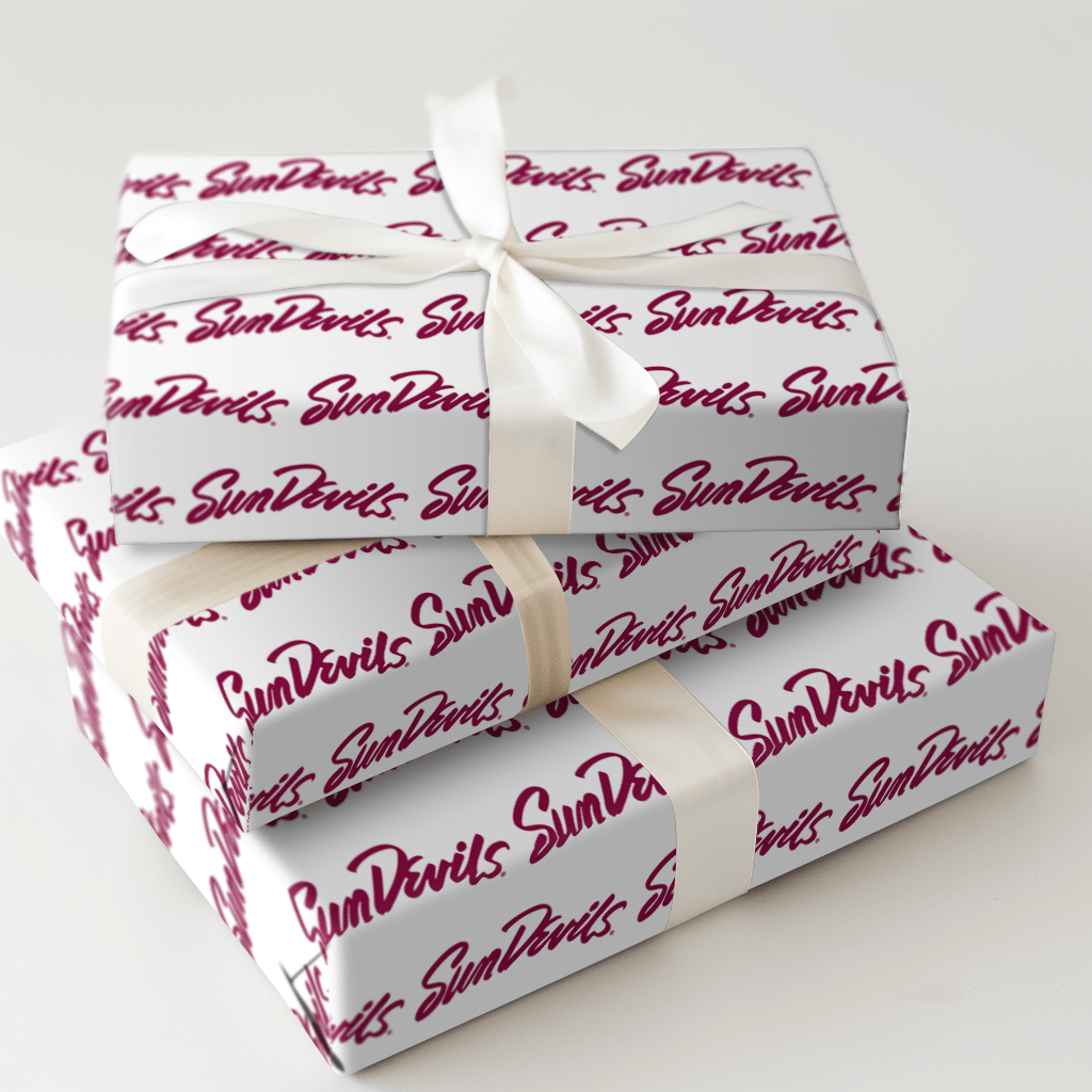 Sun Devil Script - Wrapping Paper - Aspen & Arlo