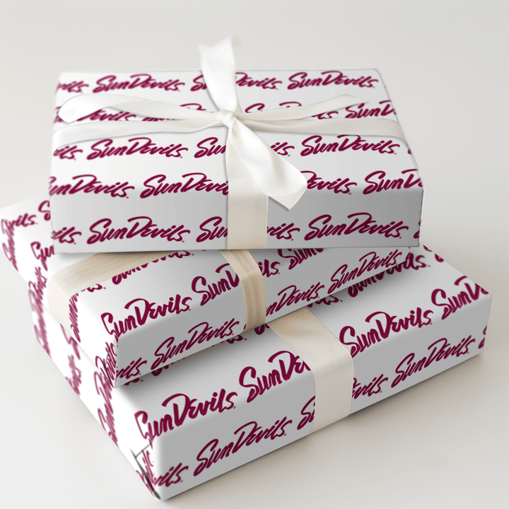 Sun Devil Script - Wrapping Paper - Aspen & Arlo