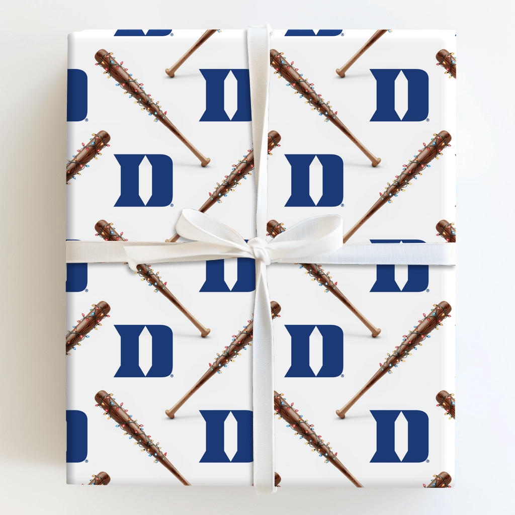 Duke Holiday Sluggers - Wrapping Paper - Aspen & Arlo