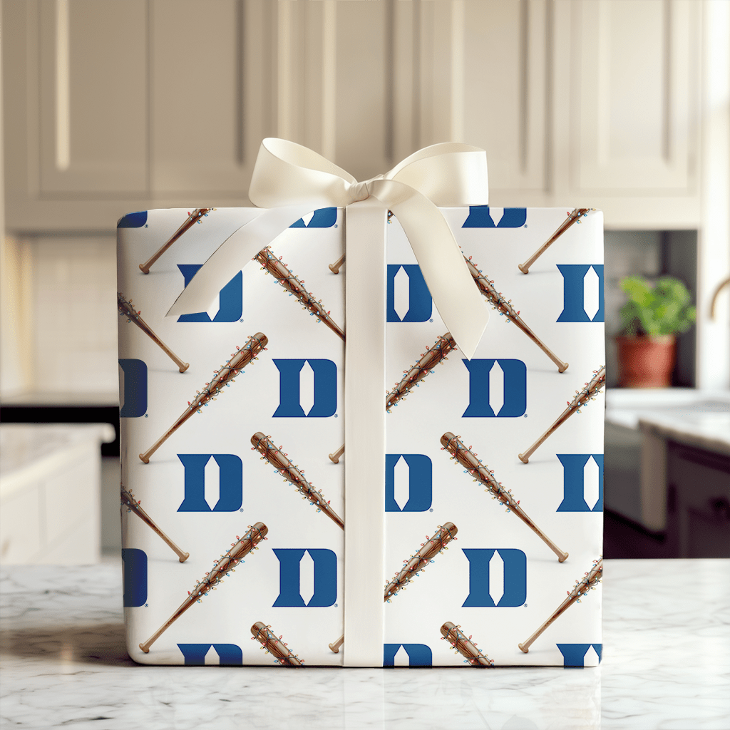 Duke Holiday Sluggers - Wrapping Paper - Aspen & Arlo