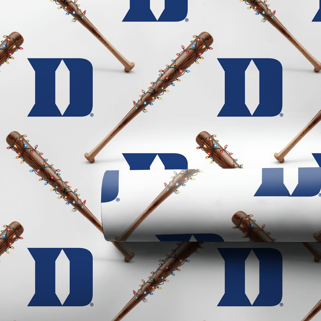Duke Holiday Sluggers - Wrapping Paper - Aspen & Arlo