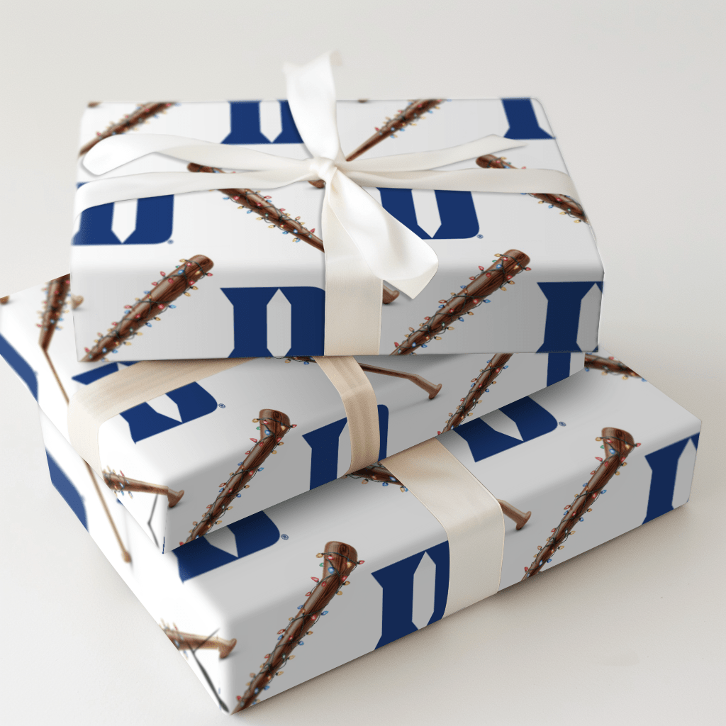 Duke Holiday Sluggers - Wrapping Paper - Aspen & Arlo