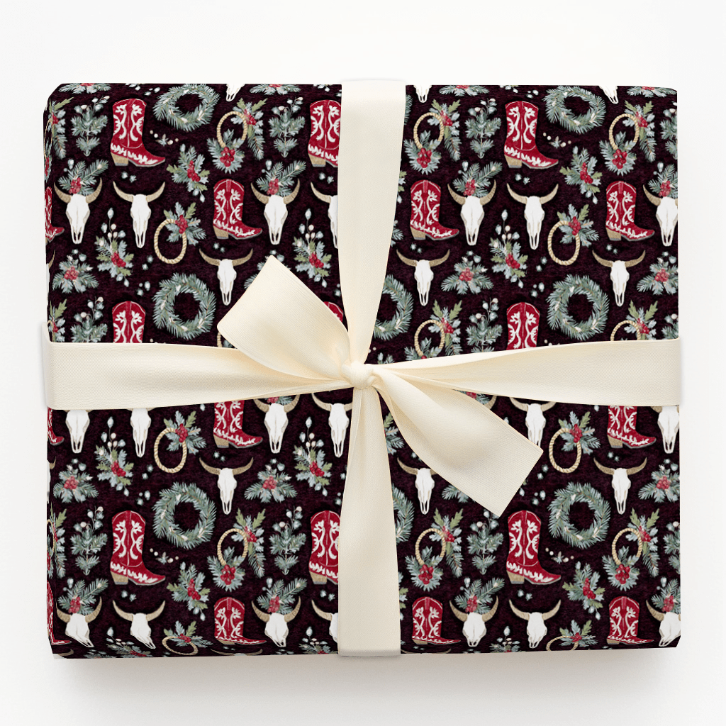 Western Holly - Wrapping Paper - Aspen & Arlo