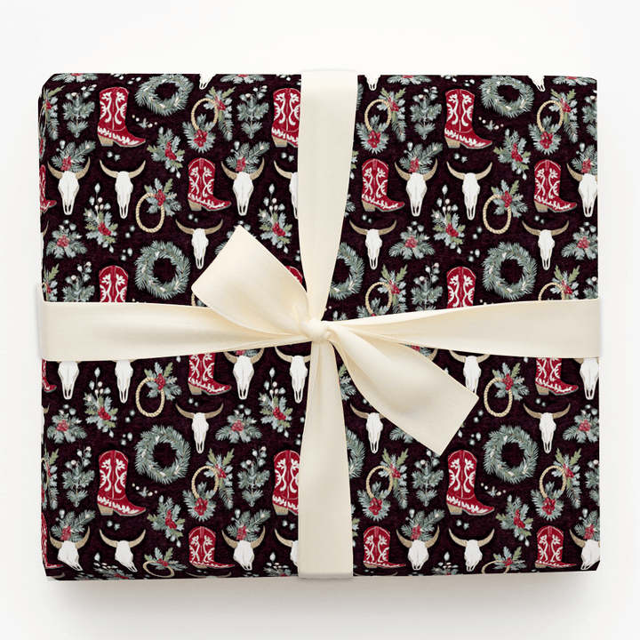 Western Holly - Wrapping Paper - Aspen & Arlo
