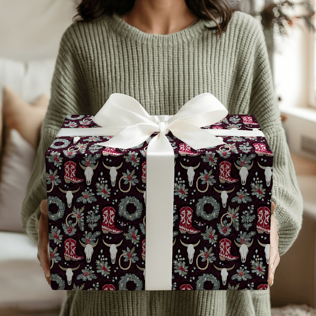 Western Holly - Wrapping Paper - Aspen & Arlo