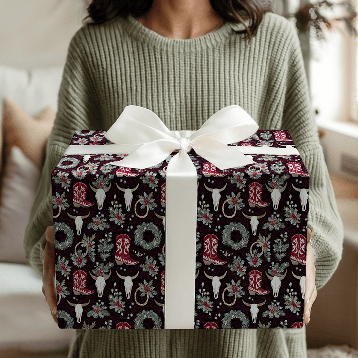Western Holly - Wrapping Paper - Aspen & Arlo