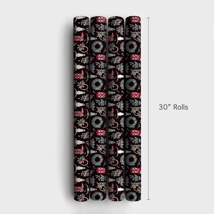Western Holly - Wrapping Paper - Aspen & Arlo