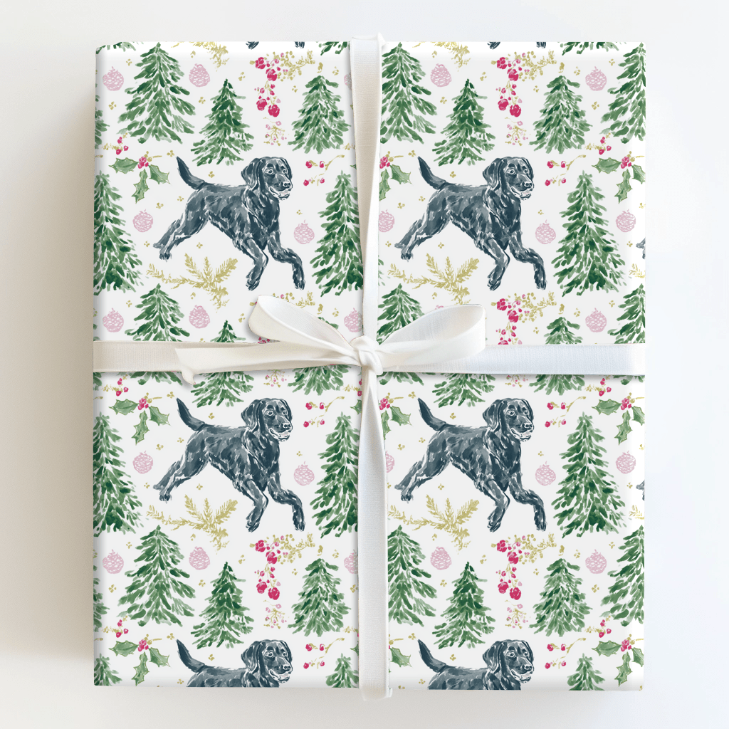 Paw - liday Cheer - Wrapping Paper - Aspen & Arlo