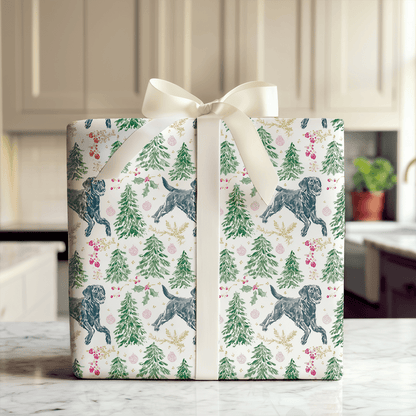 Paw - liday Cheer - Wrapping Paper - Aspen & Arlo