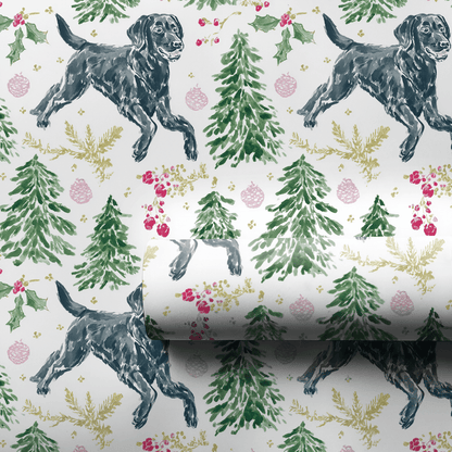 Paw - liday Cheer - Wrapping Paper - Aspen & Arlo