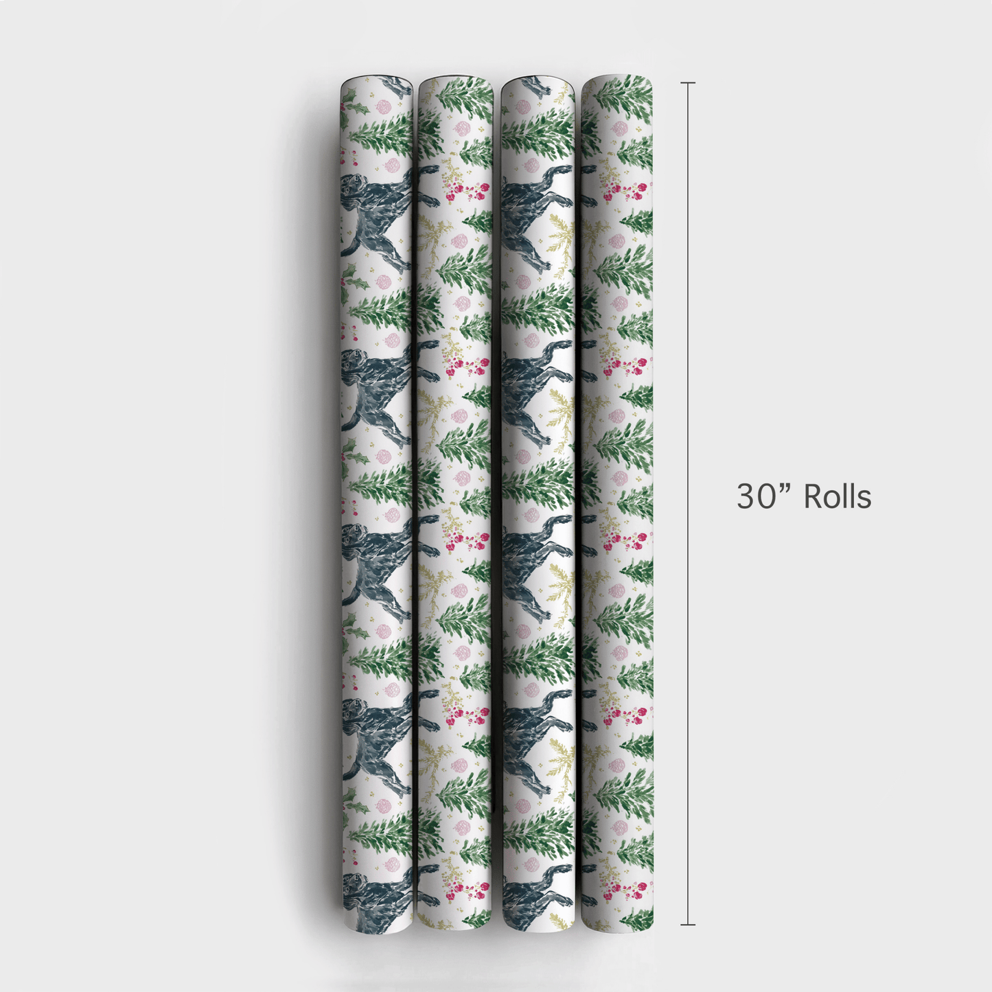 Paw - liday Cheer - Wrapping Paper - Aspen & Arlo
