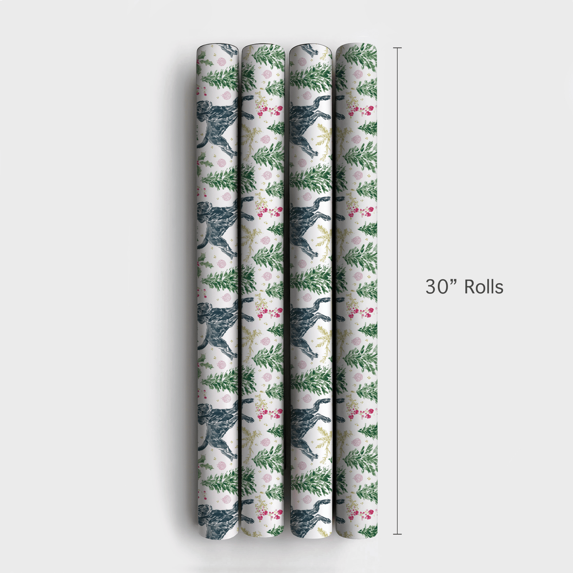 Paw - liday Cheer - Wrapping Paper - Aspen & Arlo