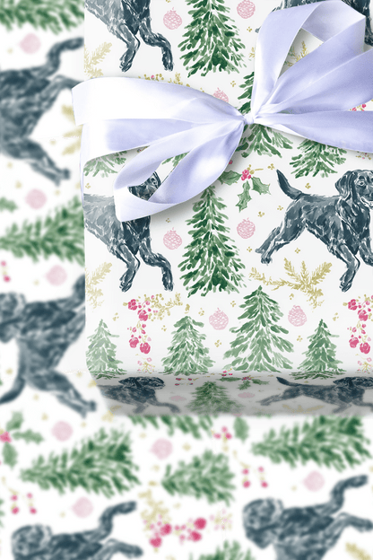 Paw - liday Cheer - Wrapping Paper - Aspen & Arlo
