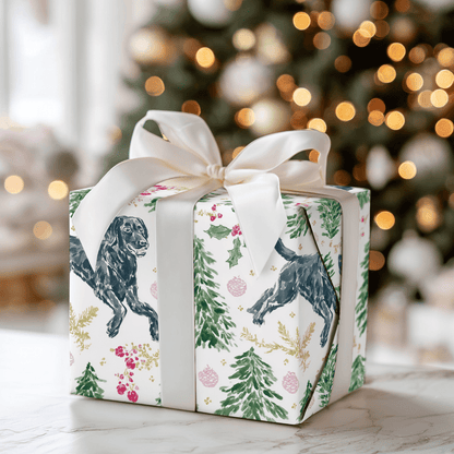 Paw - liday Cheer - Wrapping Paper - Aspen & Arlo