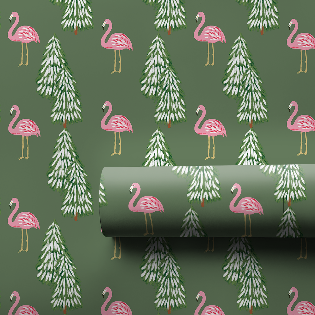 Flamingo Christmas
