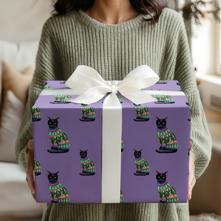 Black Cat Pine Sweater