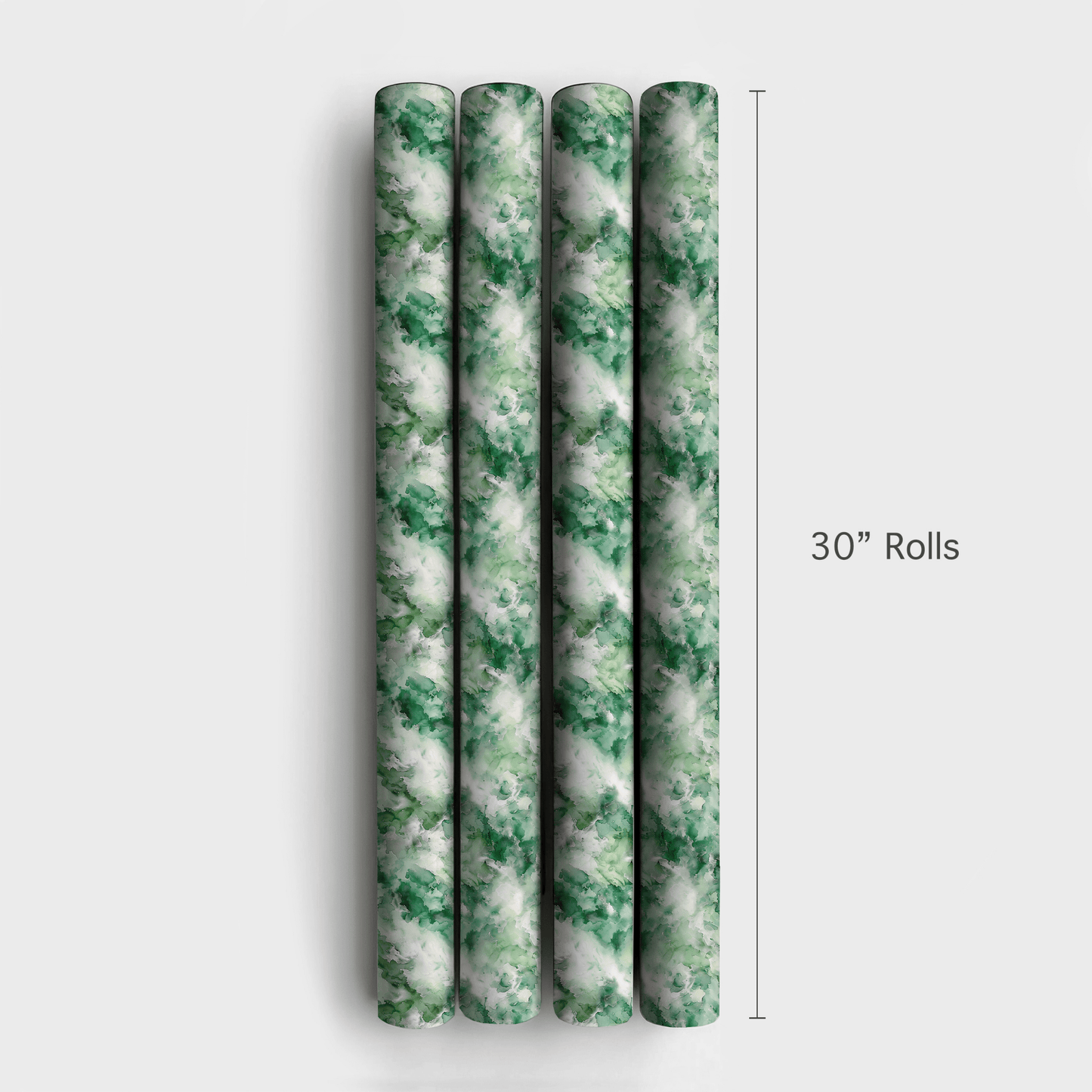 Green Grass Swirls - Wrapping Paper - Aspen & Arlo