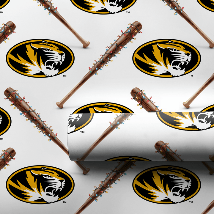 Tiger Holiday Sluggers - Wrapping Paper - Aspen & Arlo
