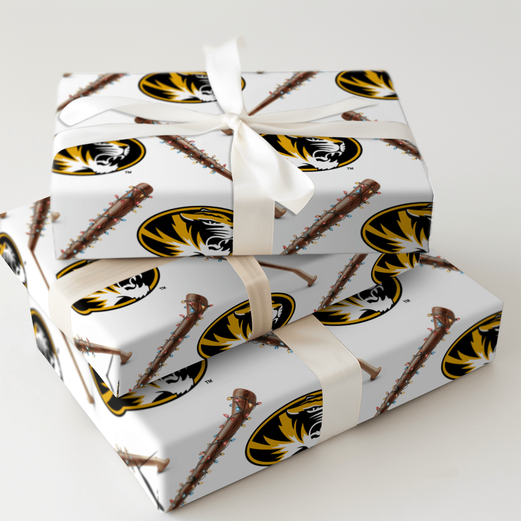 Tiger Holiday Sluggers - Wrapping Paper - Aspen & Arlo