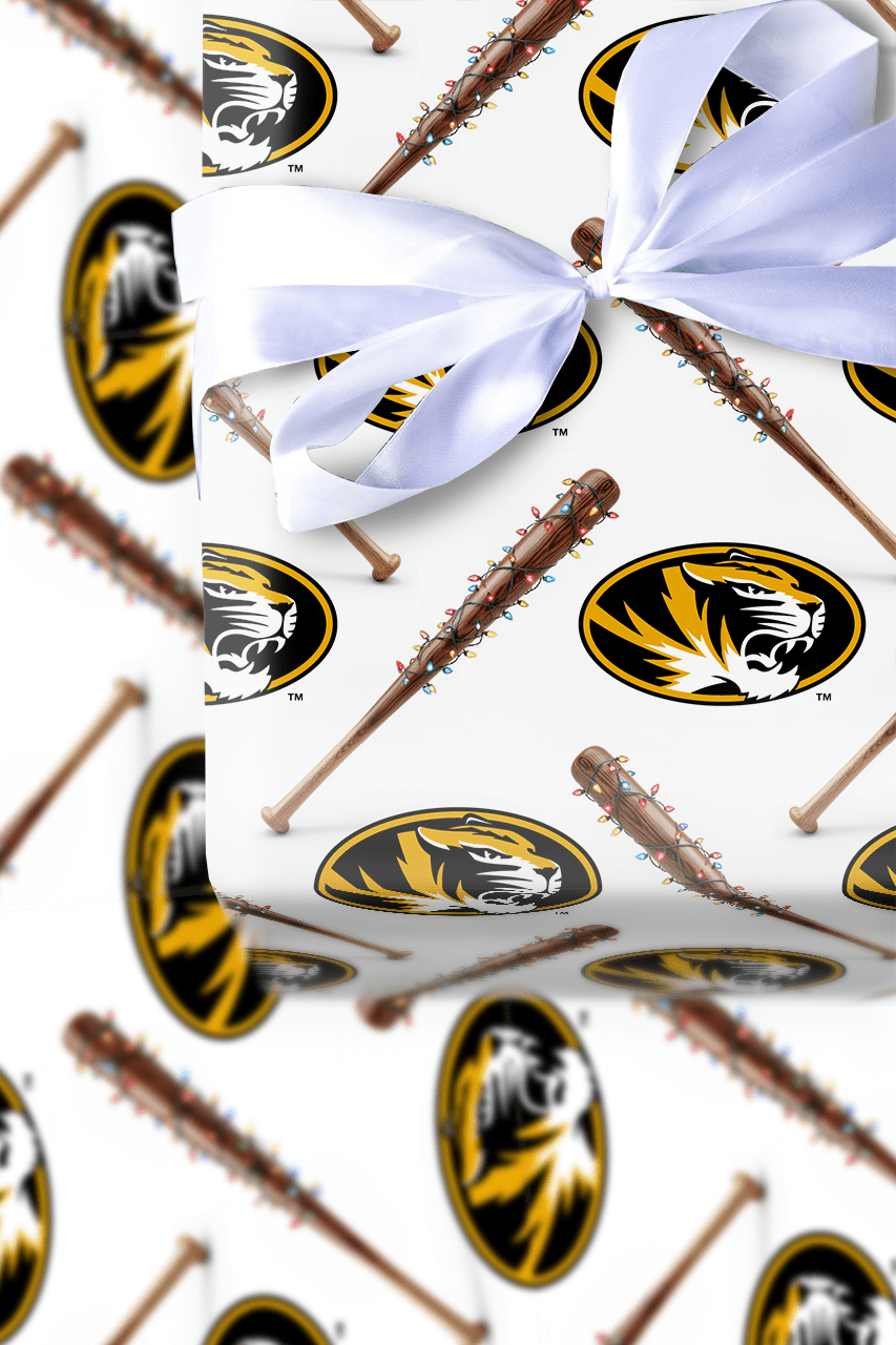 Tiger Holiday Sluggers - Wrapping Paper - Aspen & Arlo