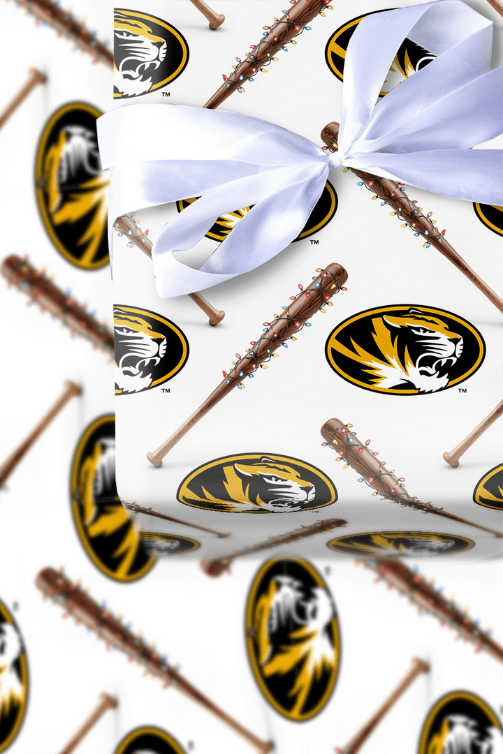 Tiger Holiday Sluggers - Wrapping Paper - Aspen & Arlo